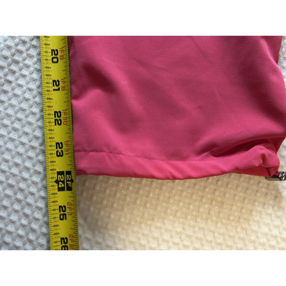 Chicos Zenergy UPF Neema Bungee Crop Pants Pink Bromeliad 570357779 Size 1 US 8 - Picture 14 of 16